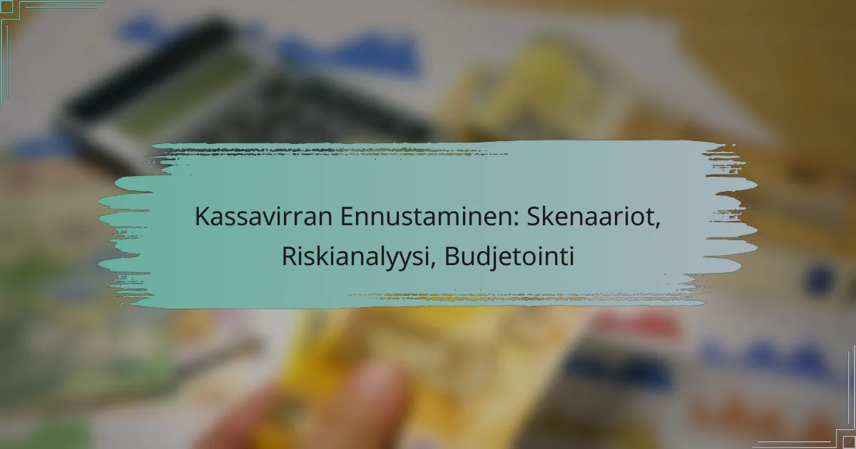 Kassavirran Ennustaminen: Skenaariot, Riskianalyysi, Budjetointi